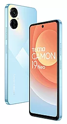 Смартфон Tecno Camon 19 Neo (CH6i) 6/128 GB Dual Sim Ice Mirror Blue (4895180783968) - миниатюра 2