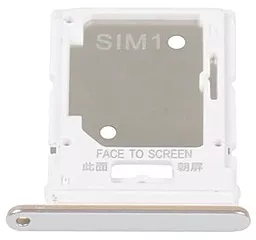 Слот (лоток) SIM-карти Xiaomi Redmi Note 12 Pro 4G та картки пам'яті Dual SIM Polar White