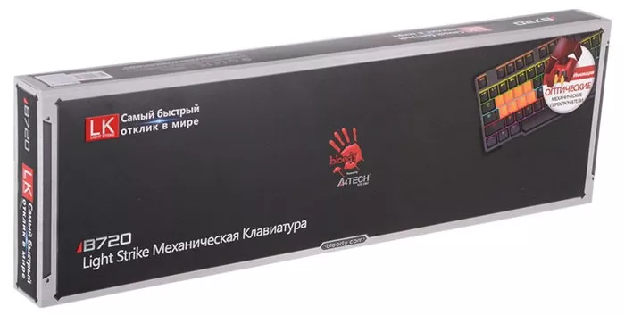Клавиатура A4Tech B720 Bloody (Black) - фото 5