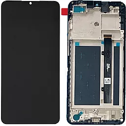 Дисплей ZTE Blade A52 с тачскрином и рамкой, Black - фото Дисплей ZTE Blade A52 с тачскрином и рамкой, Black
