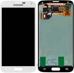 Дисплей Samsung Galaxy S5 G900 з тачскріном, (TFT), White