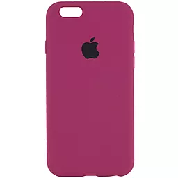 Чохол Silicone Case Full для Apple iPhone 6, iPhone 6s Maroon