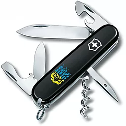 Мультитул Victorinox Spartan Ukraine (1.3603.3_T0316u) Black огненный Трезубец - фото Мультитул Victorinox Spartan Ukraine (1.3603.3_T0316u) Black огненный Трезубец