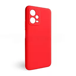 Чохол Silicone Case Full для Xiaomi Redmi Note 12 5G Red (no logo)