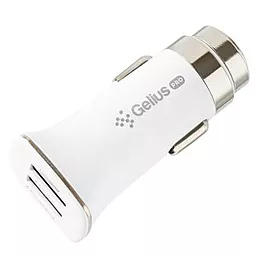 Автомобільний зарядний пристрій Gelius Pro Apollo GP-CC01 2USB 3.1A + micro USB Cable White - мініатюра 2