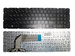 Клавиатура для ноутбука HP Pavilion 17 17-N 17-E без рамки Горизонтальный Enter черная
