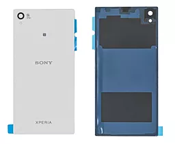 Задня кришка корпусу Sony Xperia Z1 C6902 L39h / C6903 зі склом камери Original White