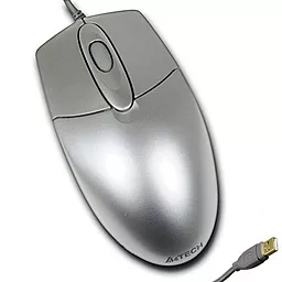 Комп'ютерна мишка A4Tech OP-720 USB Silver