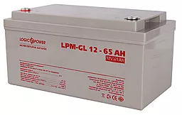 Аккумуляторная батарея Logicpower 12V 65 Ah (LPU-GL 12 - 65 AH) GEL - миниатюра 2