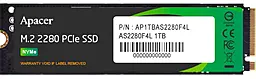 Накопичувач SSD Apacer AS2280F4L 1TB M.2 NVMe (AP1TBAS2280F4L-1)
