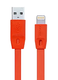 Кабель Remax Full Speed USB-A - Lightning 12w 2.4a 2м cable Orange (RC-001i / 5-009)