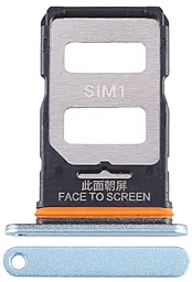 Слот (лоток) SIM-карти Xiaomi Redmi Note 13 Pro (5G) та картки пам'яті Dual SIM Ocean Teal