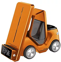 Беспроводная док-станция EasyLife T20 5-in-1 15w wireless charger orange - фото Беспроводная док-станция EasyLife T20 5-in-1 15w wireless charger orange