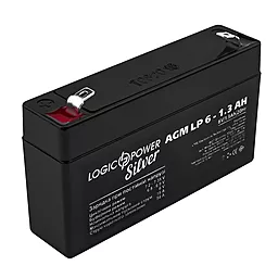 Аккумуляторная батарея Logicpower 6V 1.3 Ah (LP 6 - 1.3 AH) AGM - миниатюра 2