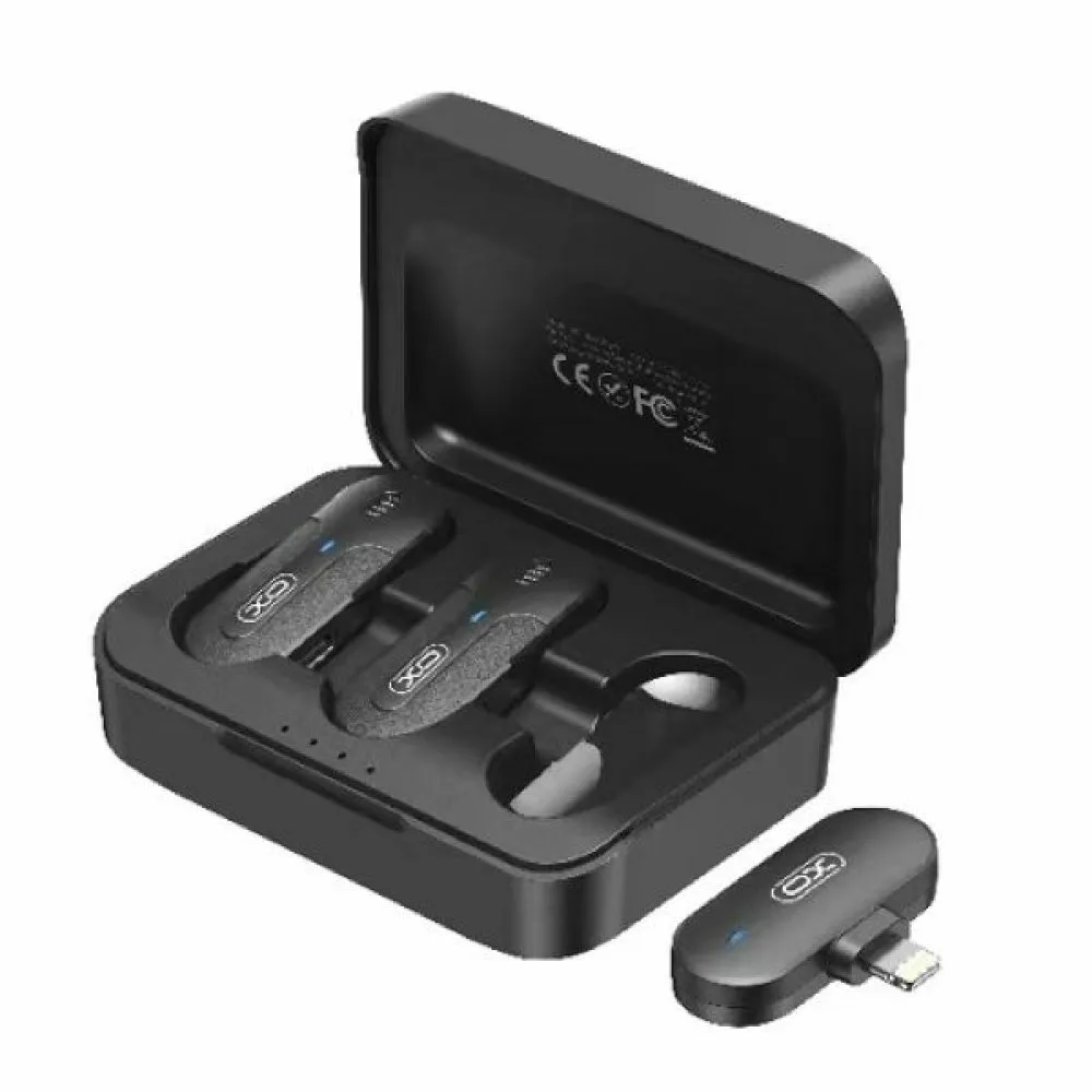 Мікрофон XO MKF09B Twin Lightning Black - фото 1