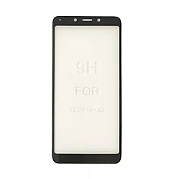Защитное стекло 1TOUCH Full Glue для Xiaomi Redmi 6, Redmi 6A (без упаковки) Black