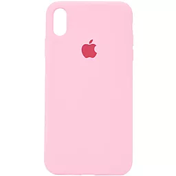 Чехол Silicone Case Full для Apple iPhone XR Light Pink