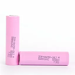 Аккумулятор Samsung 18650 Li-Ion 2600 mAh (ICR18650-26J M) без защиты 10А - фото Аккумулятор Samsung 18650 Li-Ion 2600 mAh (ICR18650-26J M) без защиты 10А