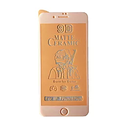 Гнучке захисне скло CERAMIC MATTE для Apple iPhone 7 Plus, iPhone 8 Plus White - фото Гнучке захисне скло CERAMIC MATTE для Apple iPhone 7 Plus, iPhone 8 Plus White