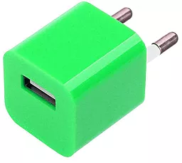 Мережевий зарядний пристрій Siyoteam Home Charger Cube Green