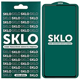 Защитное стекло SKLO 5D Full Glue для Xiaomi Redmi Note 10 5G, Poco M3 Pro Black