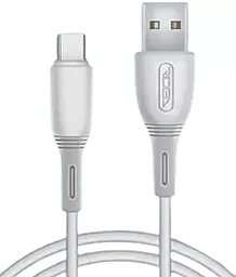 Кабель Ridea RC-M123 Spring USB-A - Type-C 15w 3a 1м cable White