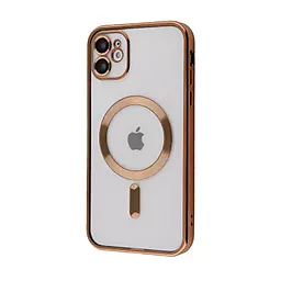Чехол 1TOUCH Metal Matte Case with MagSafe для Apple iPhone 11 Gold