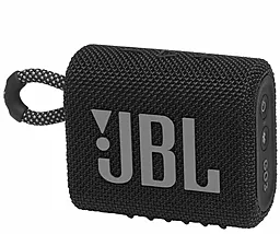 Колонки акустичні JBL Go 3 Black (JBLGO3BLK) Уцінка! 