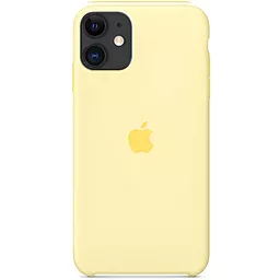 Чехол Apple Silicone Case iPhone 11 Yellow