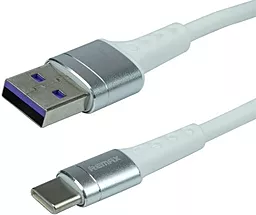 Кабель USB Remax 5A USB Type-C Cable White (RC-198a)