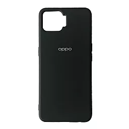 Чехол Silicone Case Full для Oppo A73 Black - фото Чехол Silicone Case Full для Oppo A73 Black