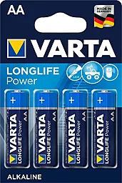 Батарейки Varta AA (LR6) LongLife Power 4шт