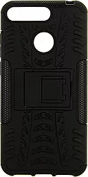 Чехол TOTO Dazzle Kickstand 2 in 1 Huawei Y6 2018 Black (F_77123)