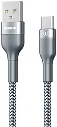 Кабель Remax Sury 2 RC-064a USB-A - Type-C 12w 2.4a 1м cable Grey
