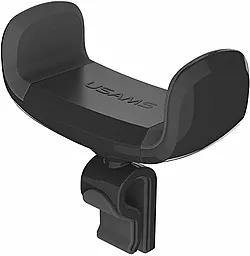 Держатель Usams C-Series Car Mobile Holder (US-ZJ004) Black - фото Держатель Usams C-Series Car Mobile Holder (US-ZJ004) Black
