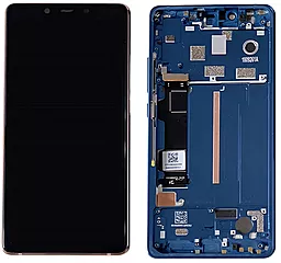 Дисплей Xiaomi Mi 8 SE с тачскрином и рамкой, оригинал, Blue