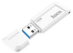 Флешка Hoco UD11 Wisdom USB 3.0 128Gb White (6931474749314) - фото Флешка Hoco UD11 Wisdom USB 3.0 128Gb White (6931474749314)