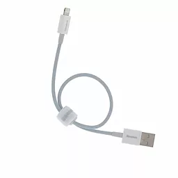 Кабель USB Baseus Superior 0.25M 2.4A Lightning Cable White (CALYS-02) - миниатюра 2
