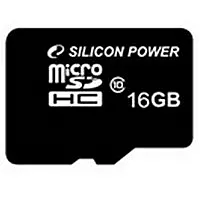 Карта пам'яті Silicon Power microSDHC 16GB Class 10 (SP016GBSTH010V10) - фото Карта пам'яті Silicon Power microSDHC 16GB Class 10 (SP016GBSTH010V10)