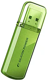 Флешка Silicon Power Helios 101 32Gb green - фото Флешка Silicon Power Helios 101 32Gb green