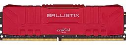 Оперативна пам'ять Micron DDR4 8GB 3200MHz Ballistix (BL8G32C16U4R) Red