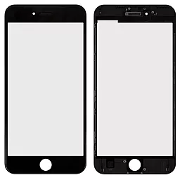 Корпусне скло дисплея Apple iPhone 6S Plus (з OCA плівкою) with frame Black
