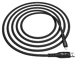 Кабель Hoco S6 Sentinel USB-A - Lightning 12w 2.4a 1.2м cable Black - фото Кабель Hoco S6 Sentinel USB-A - Lightning 12w 2.4a 1.2м cable Black