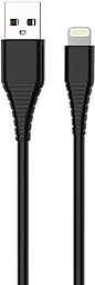 USB Кабель ColorWay 2.4A USB Type-C Cable Black (CW-CBUL024-BK)