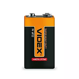 Батарейка Videx 6F22 (крона) 1шт