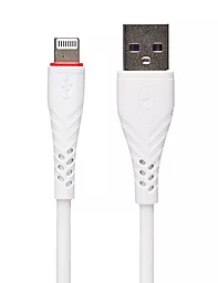 Кабель SkyDolphin S02L USB-A - Lightning 12w 3a 1м cable White - фото Кабель SkyDolphin S02L USB-A - Lightning 12w 3a 1м cable White