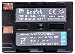 Аккумулятор для фотоаппарата Pentax D-Li50, NP-400 (1550 mAh) DV00DV1052 PowerPlant - миниатюра 2