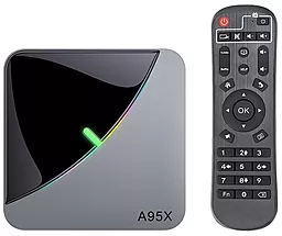 Смарт приставка Android TV Box A95X F3 Air 4/64 GB - фото Смарт приставка Android TV Box A95X F3 Air 4/64 GB