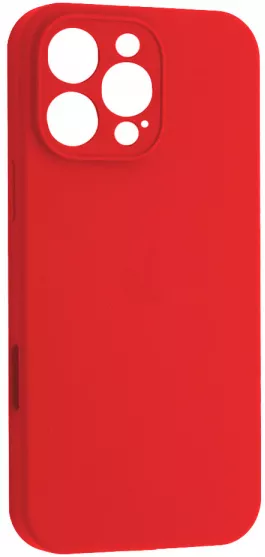 Чехол Silicone Case Full Camera для Apple iPhone 16 Pro Max Red - фото 1