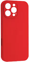 {"ru": "Чехол", "uk": "Чохол"} Silicone Case Full Camera для Apple iPhone 16 Pro Max Red
